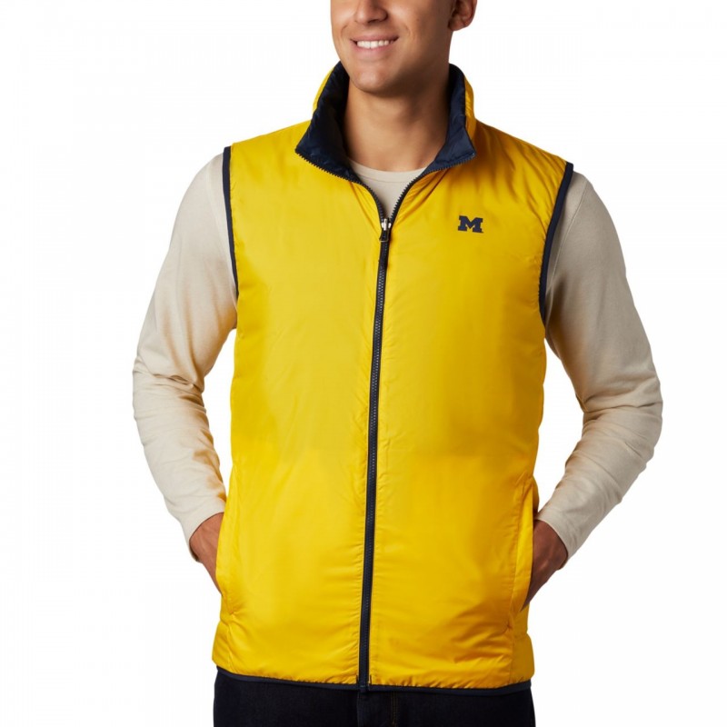 Men's Collegiate Lake 22™ Reversible Vest - Michigan