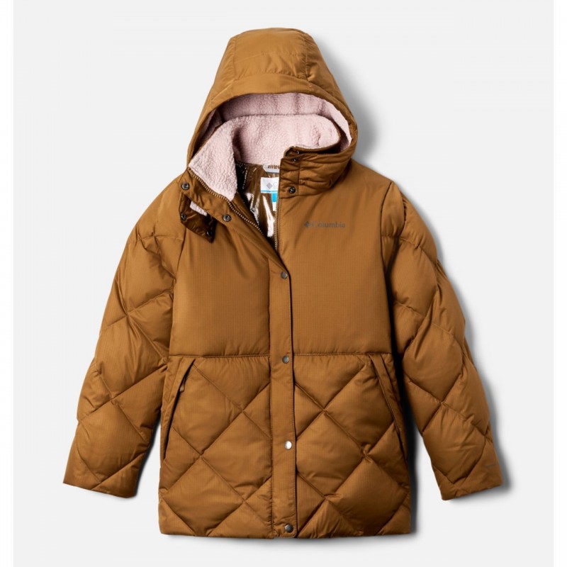 Girls' Forest Park™ Down Hooded Puffy Jacket