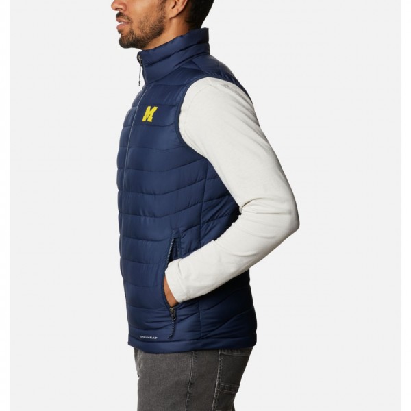 Men's Collegiate Powder Lite™ Vest - Michigan