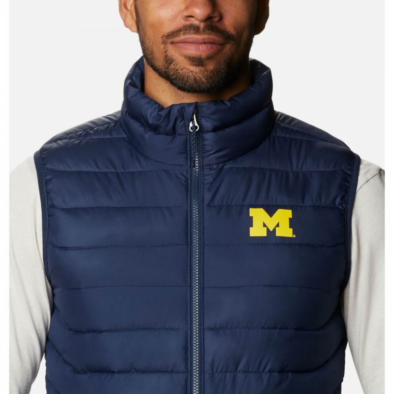 Men's Collegiate Powder Lite™ Vest - Michigan