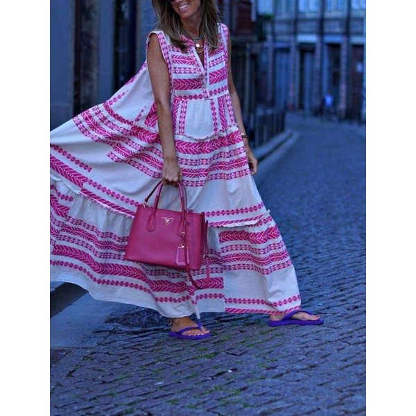 Blowing in the Wind Maxi Dress