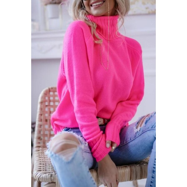 Brighter Than The Sun Pink Sweater