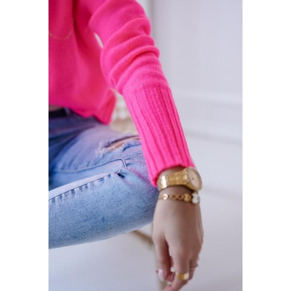 Brighter Than The Sun Pink Sweater