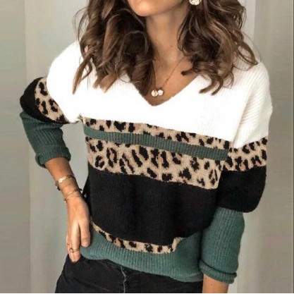 Fiercely Fashionable Colorblock Sweater