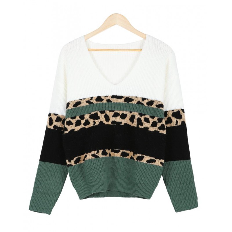 Fiercely Fashionable Colorblock Sweater