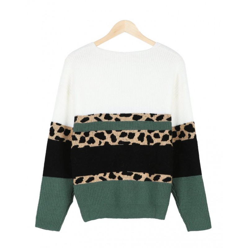 Fiercely Fashionable Colorblock Sweater