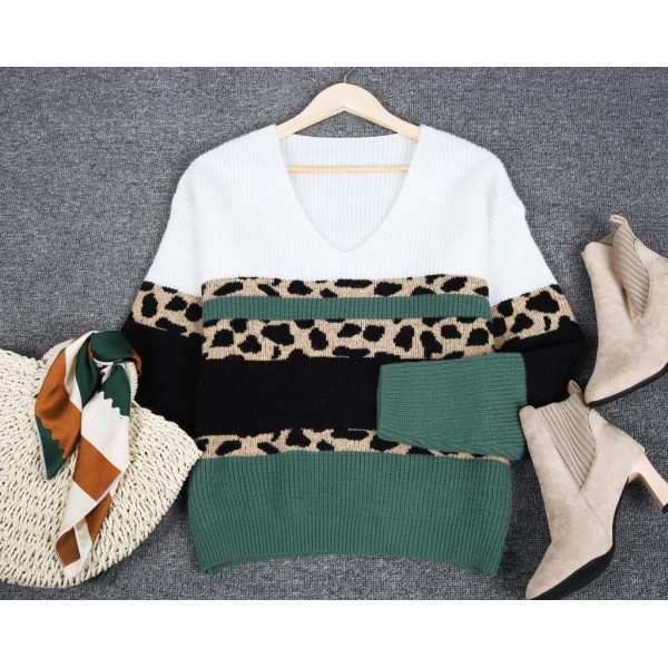 Fiercely Fashionable Colorblock Sweater