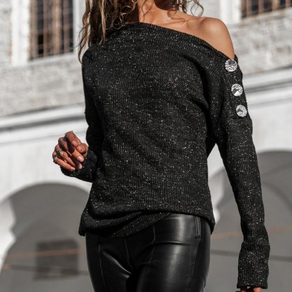 Shine Above Off-the-Shoulder Top