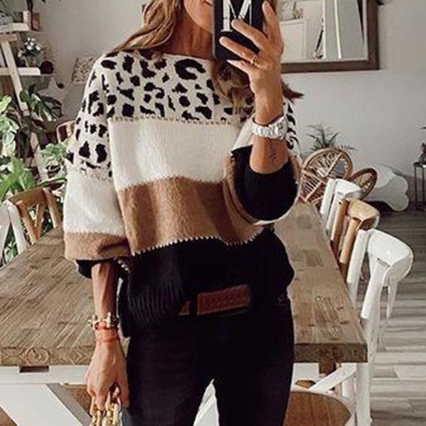 Spirit Animal Colorblock Sweater