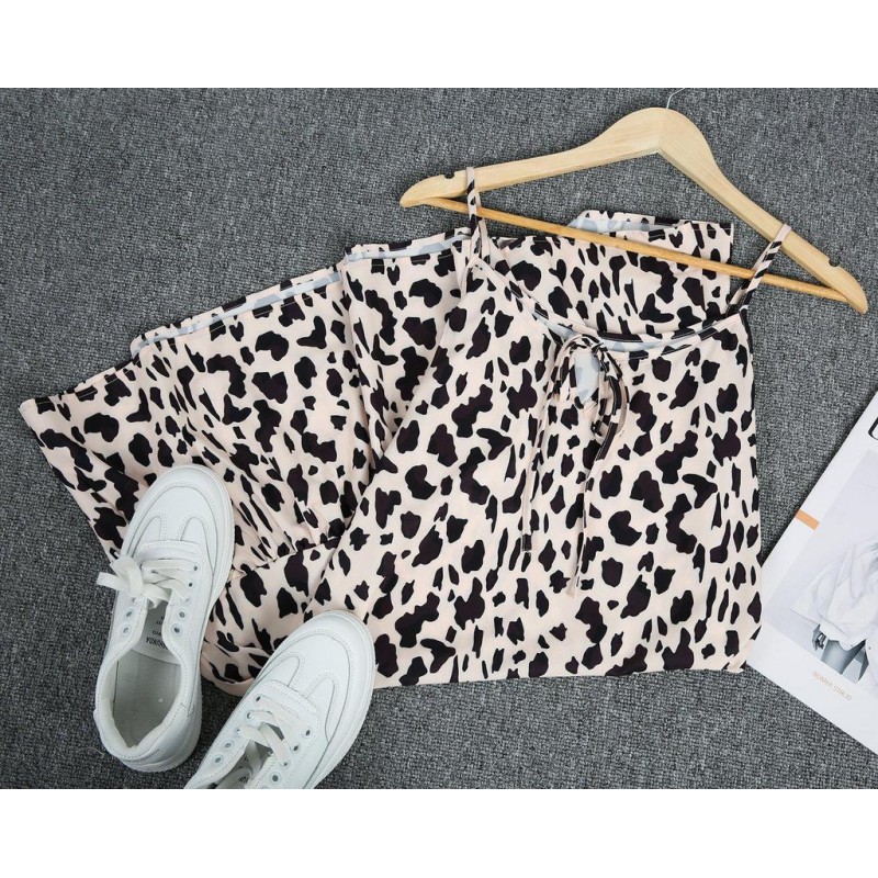 Stylish Leopard Print Mini Dress