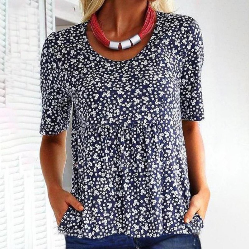 In Plain Sight Floral Print Top