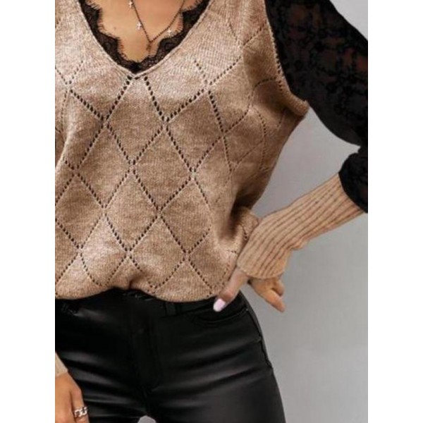 True Beauty Two Tone Sweater