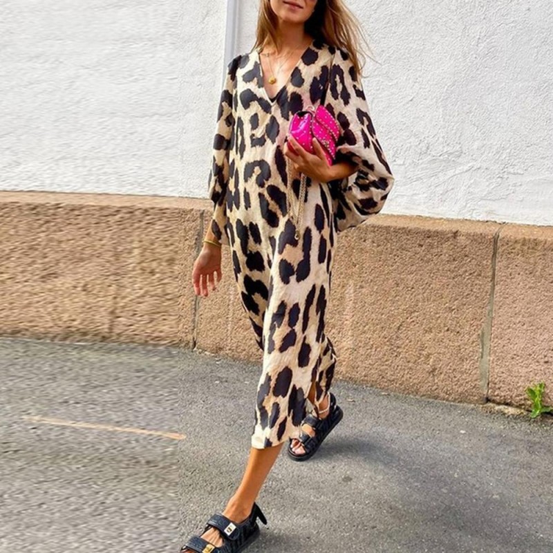 Wild Woman Leopard Print Dress