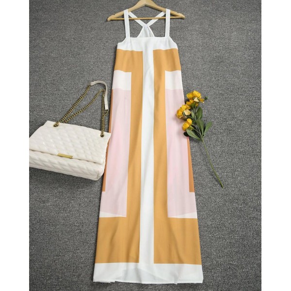 Poolside Glamour Maxi Dress