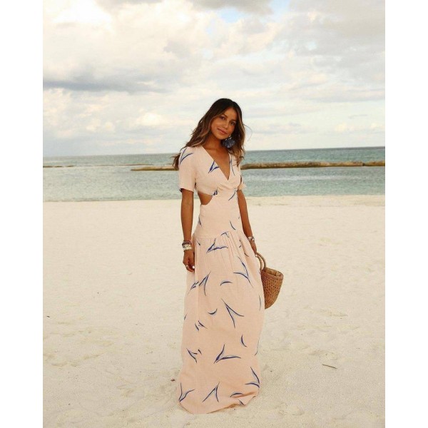 Make it Fashion Cutout Maxi Dress