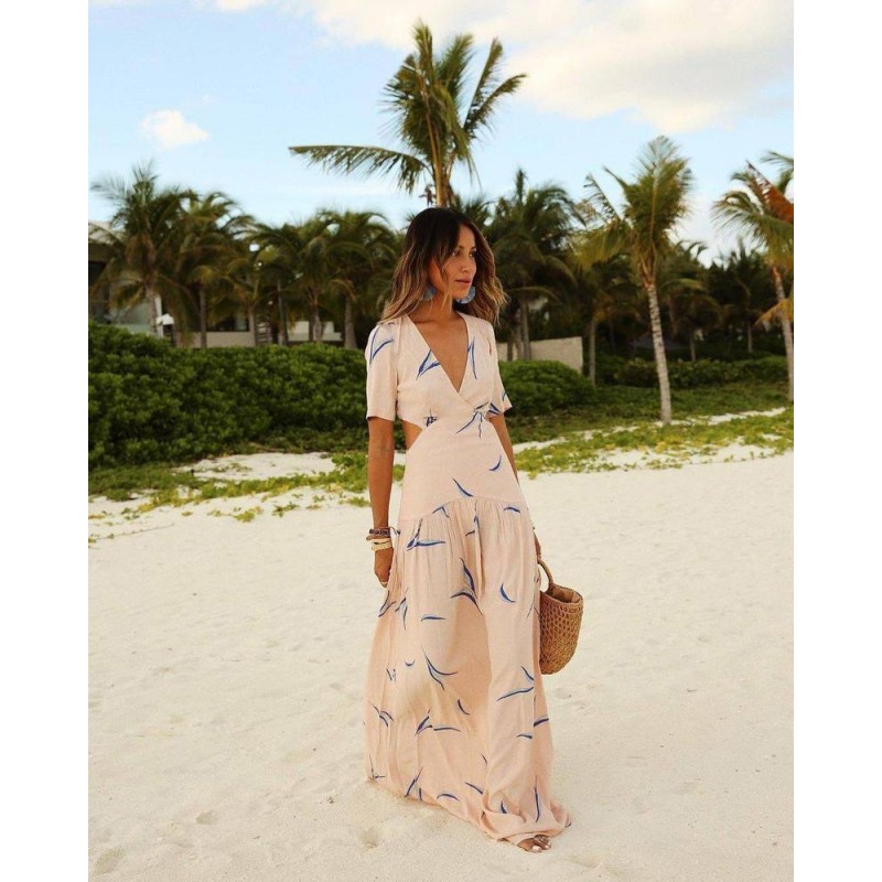 Make it Fashion Cutout Maxi Dress