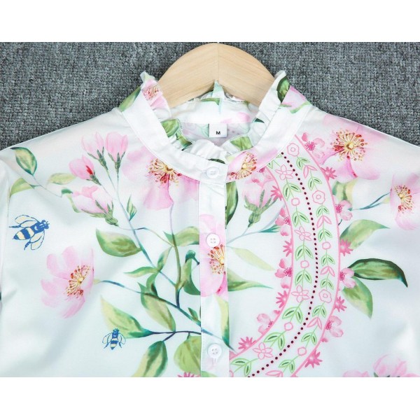 Tea Party Floral Print Blouse