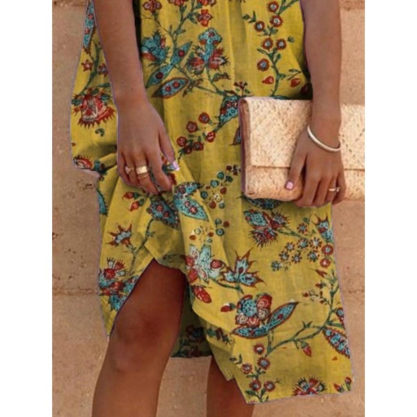 Be a Doll Floral Print Dress