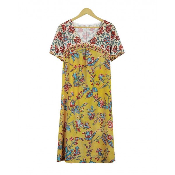 Be a Doll Floral Print Dress