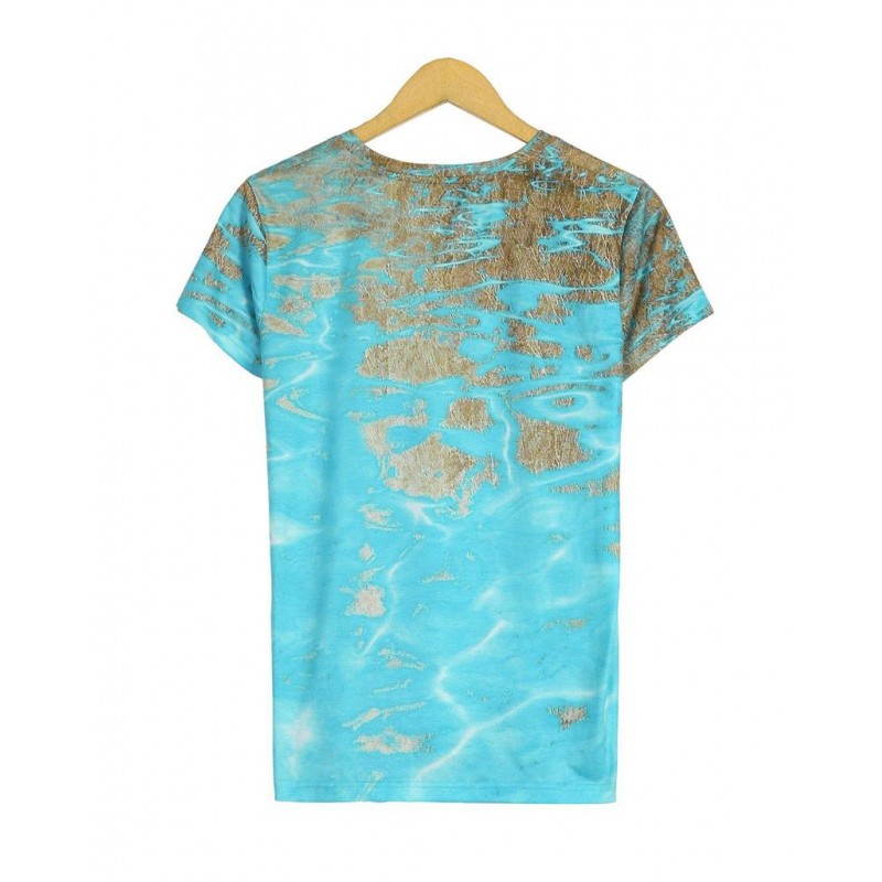 Fresh Print Short Sleeve Top