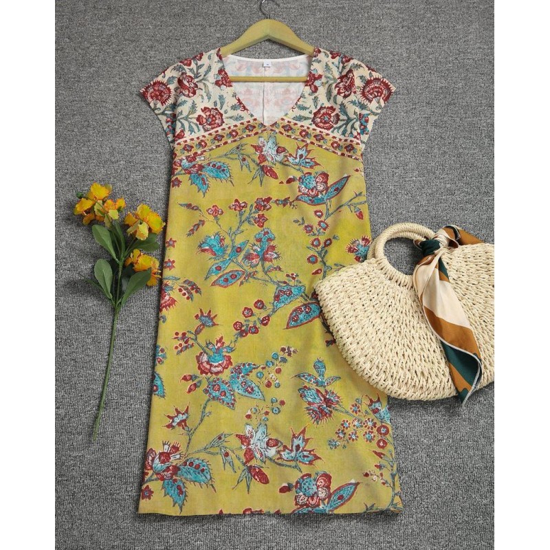 Mysterious Sleeveless Print Mini Dress