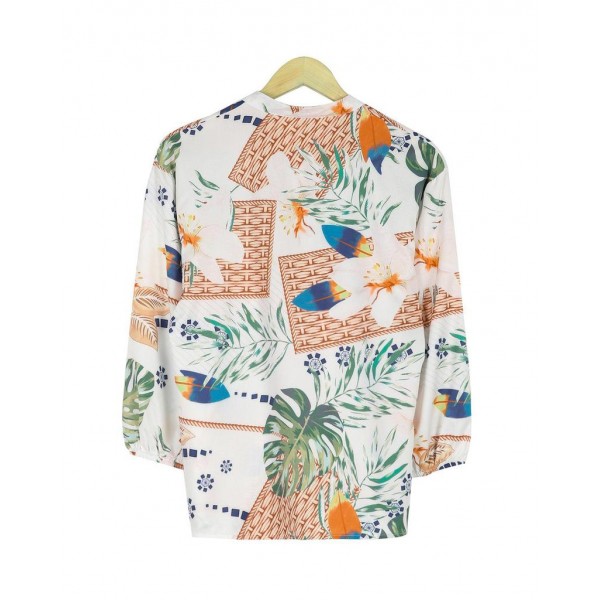 Attractive Printed 3/4 Sleeve Shirt