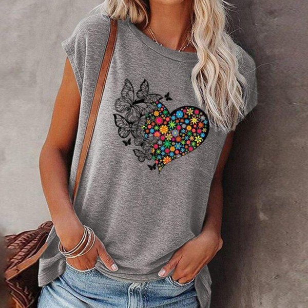 Comfy Print Short Sleeve Top