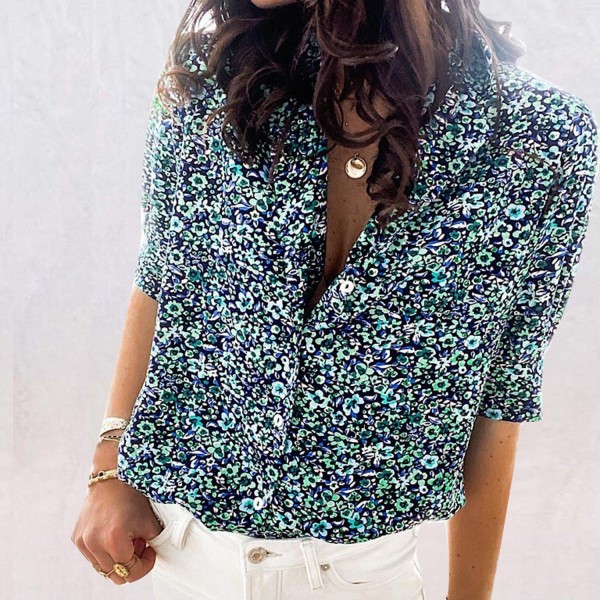 Modern Print Short Sleeve Shirt