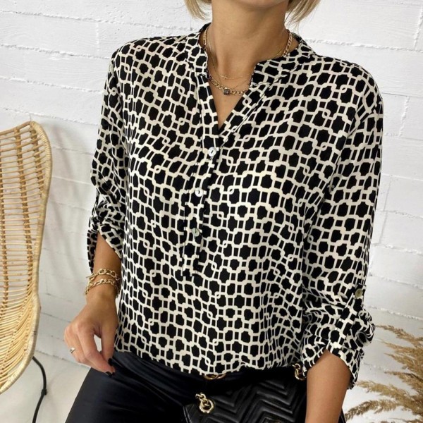 Cool Print Long Sleeve Shirt