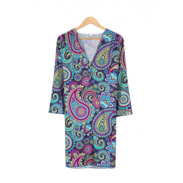 Groovy Girl Paisley Print Dress