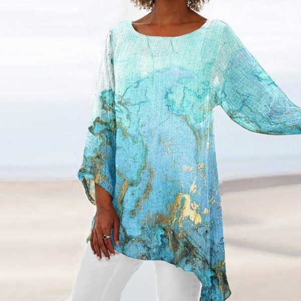 Gallery Glam Glittery Long Sleeve Top