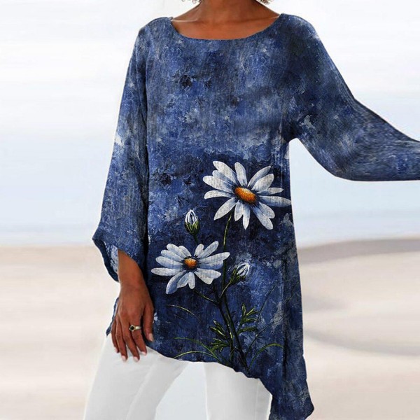 Beautiful Floral Long Sleeve Top