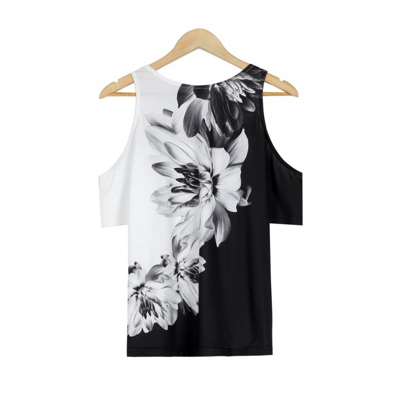 Special Short Sleeve Floral Top