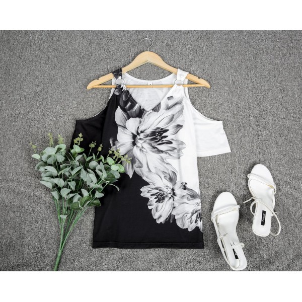 Special Short Sleeve Floral Top