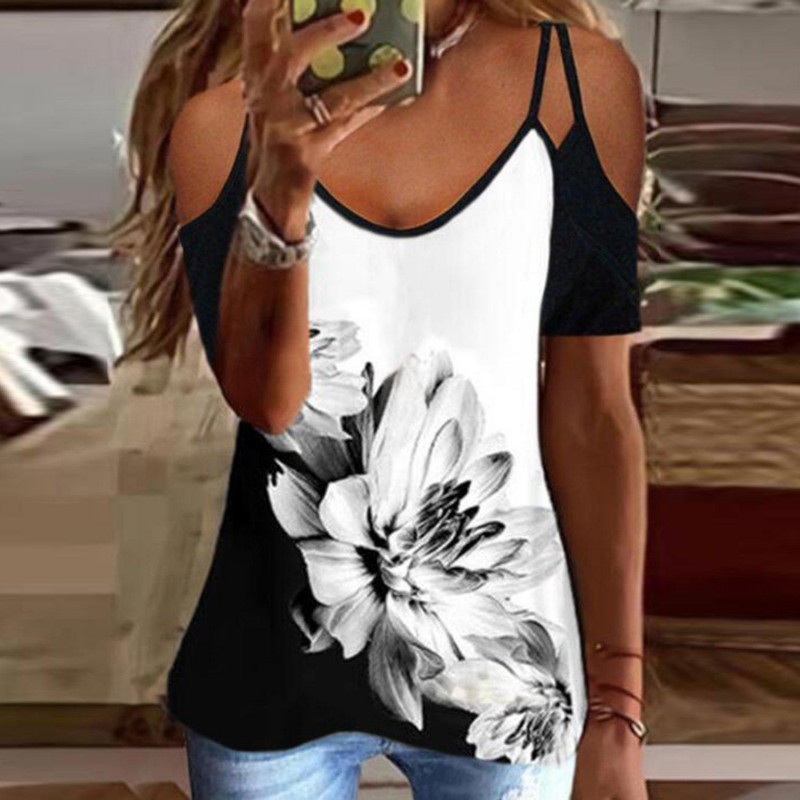 Comfy Print Short Sleeve Top