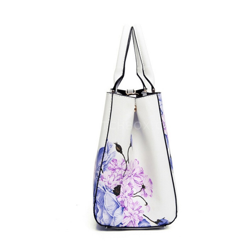 Exquisite flower pattern handbag