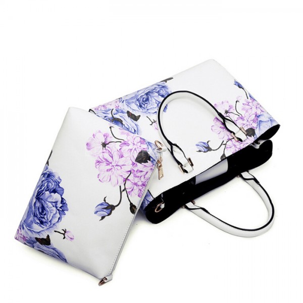 Exquisite flower pattern handbag